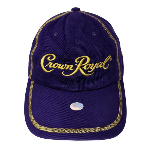Crown Royal 97 Roush Racing Baseball Cap Purple One Size Adjustable Team Caliber - Picture 1 of 8